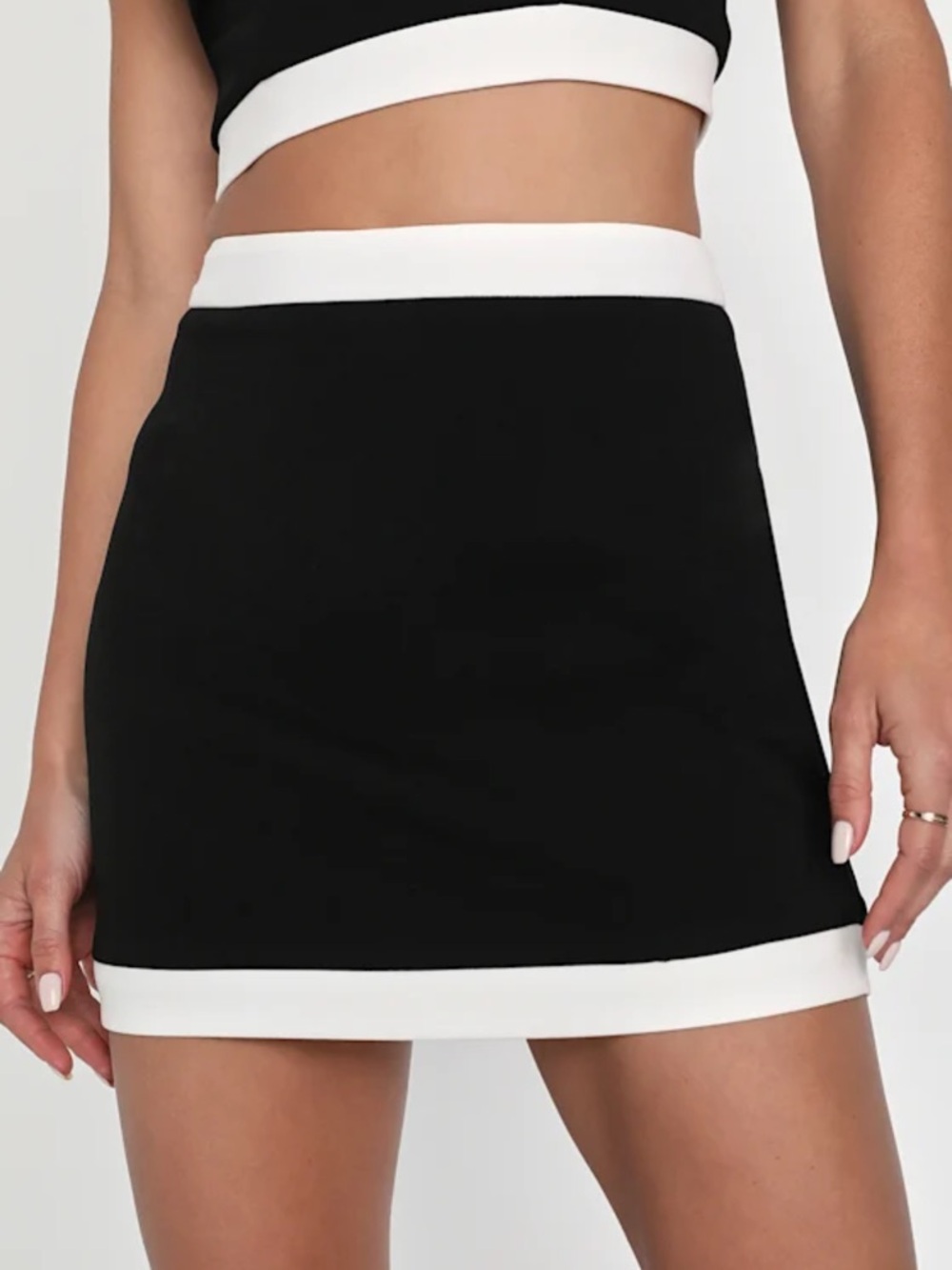 NWT Lulu’s Colorblock Skirt